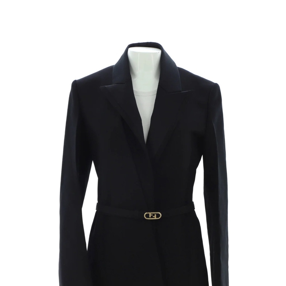 Fendi Black Women's Blazer with Belt
Size It46